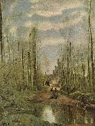 Jean-Baptiste Camille Corot Kirche von Marissel painting